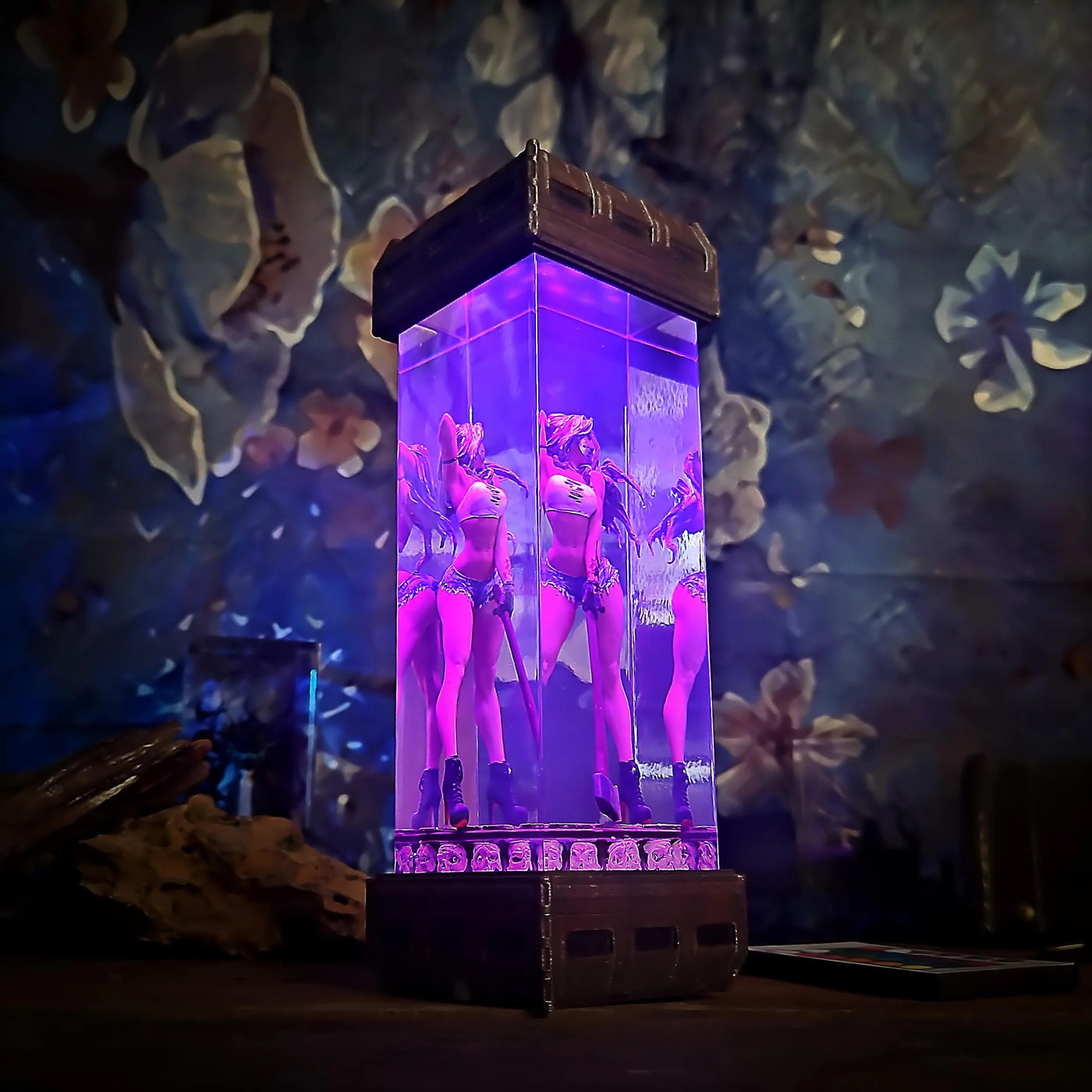 Jason Girl Horror Resin Lamp