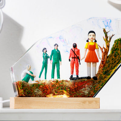 Squid Game Showdown Resin Lamp