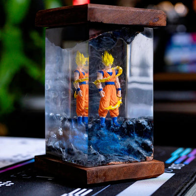 Super Saiyan Goku Dragon Ball Resin Lamp