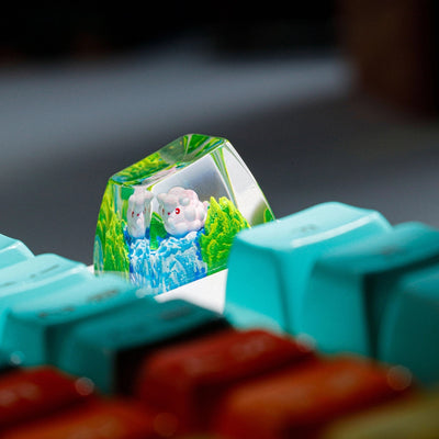 Pokemon - Swirlix Artisan Keycap