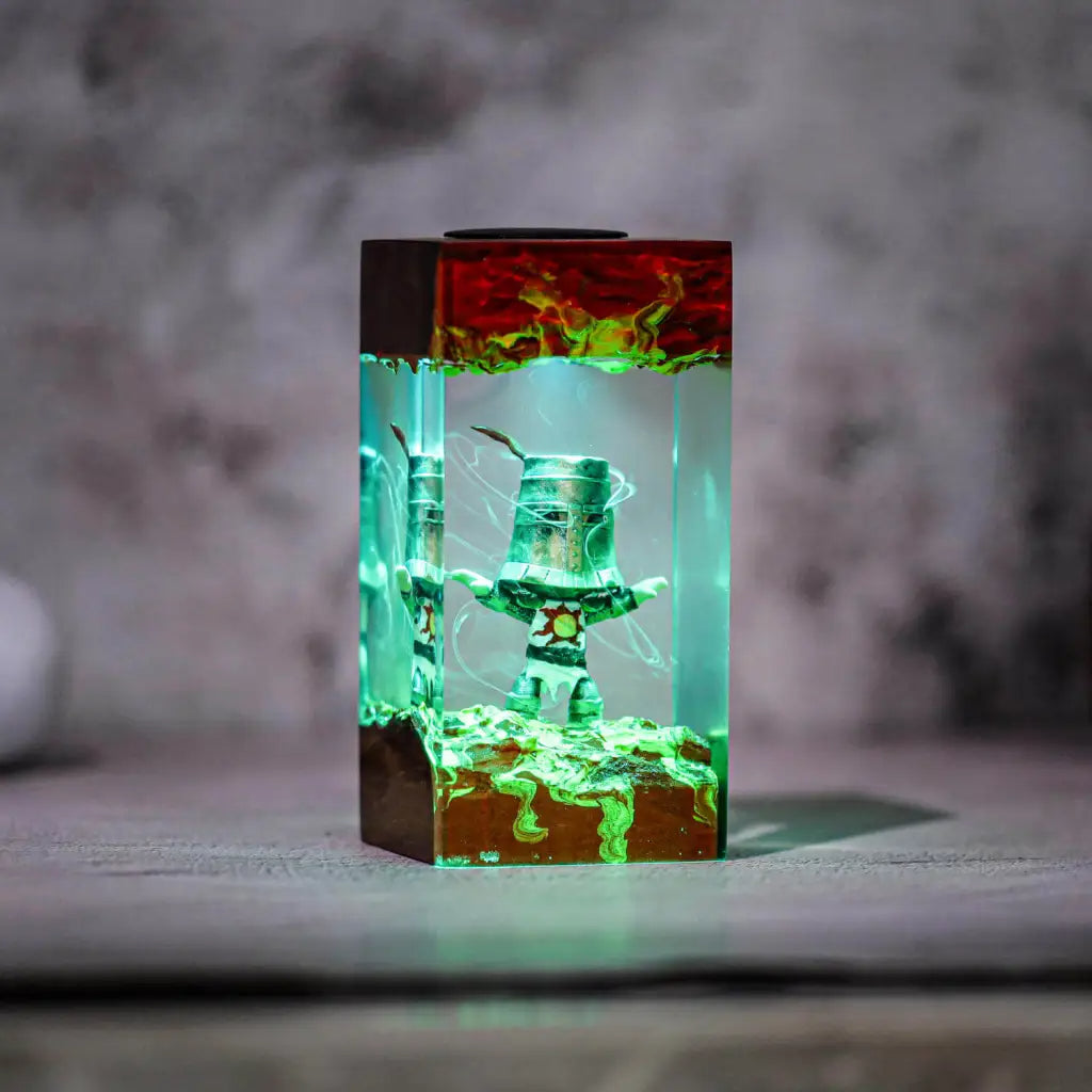 Dark Souls Solaire of Astoria Statue Resin Lamp