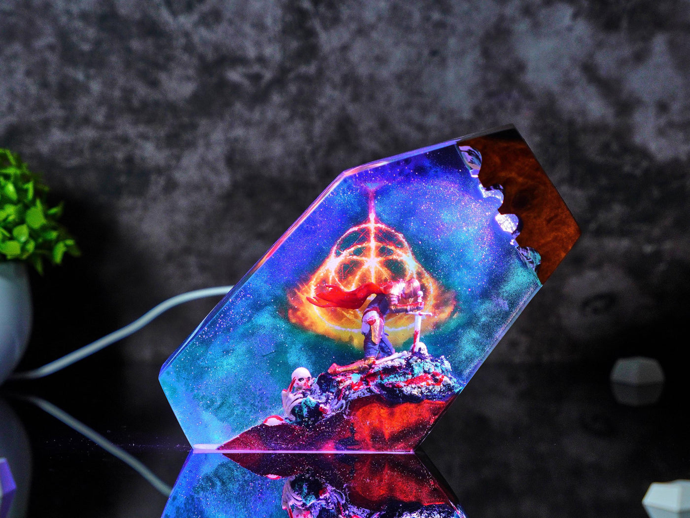 The Tarnished Elden Ring Resin Lamp