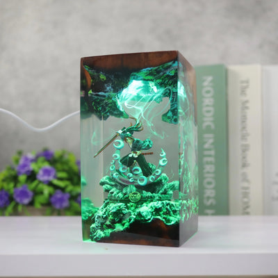 Kokushibo Demon Slayer Resin Lamp