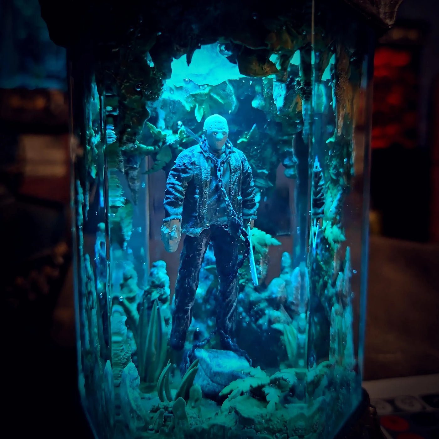 Jason Voorhees Friday the 13th Resin Lamp