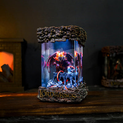 Lord of the Rings Gandalf Vs the Balrog Diorama Lamp