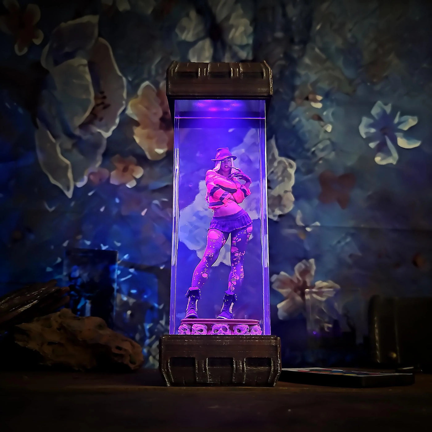 Jason Girl Horror Resin Lamp