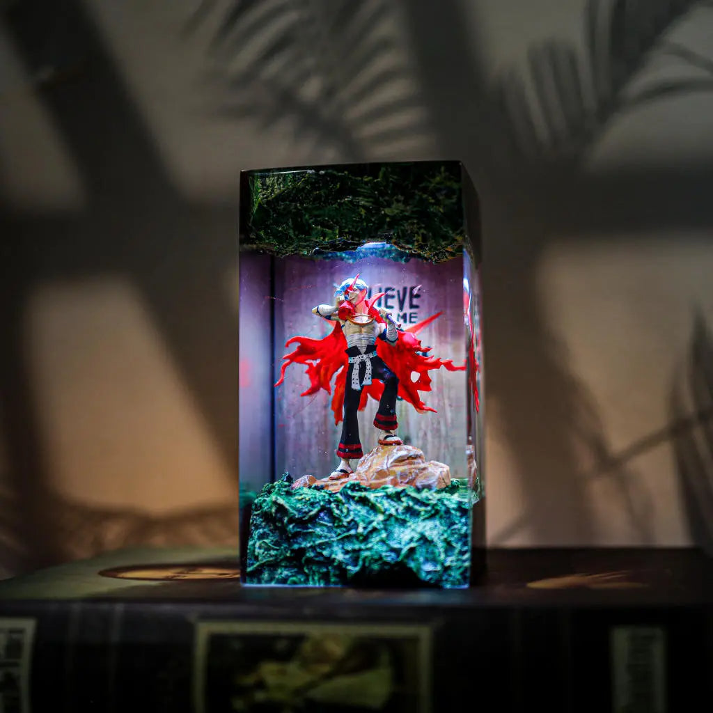 Kamina Gurren Lagann Resin Lamp