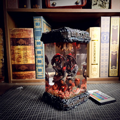 Alien Space Monster Resin Lamp
