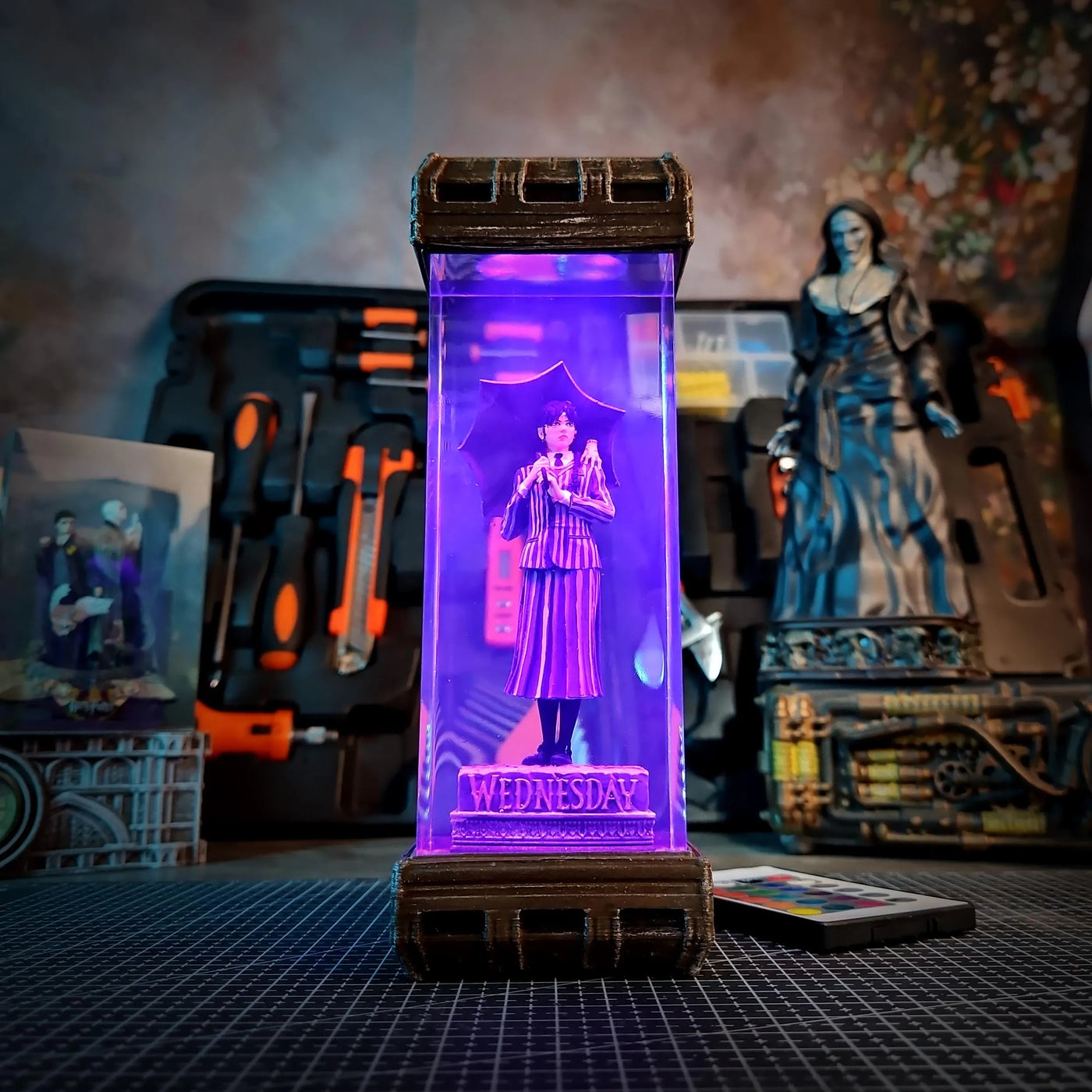 Wednesday Addams Resin lamp