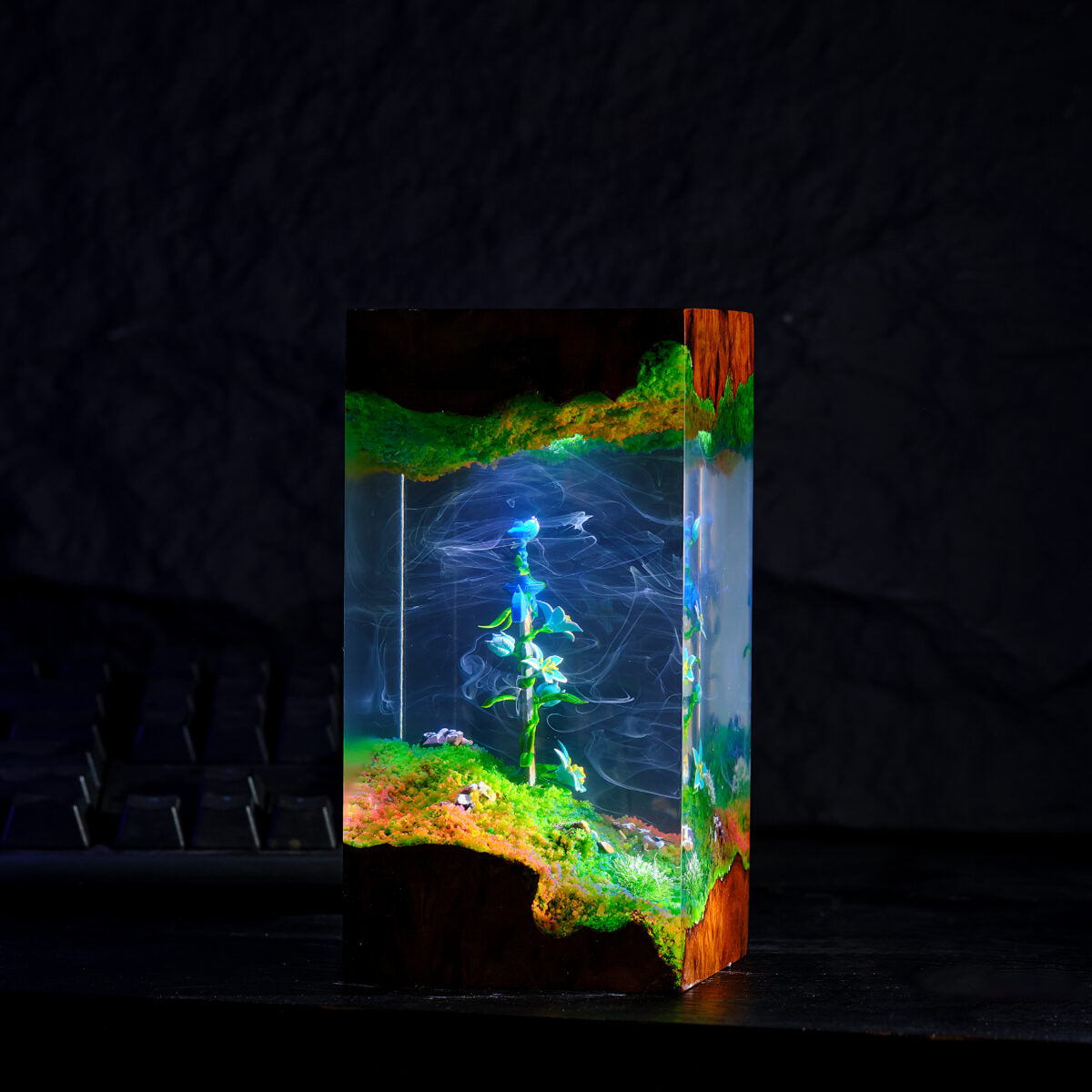 Master Sword with Silent Flower Resin Lamp