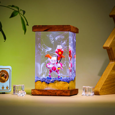 Mr. Mime Pokémon Epoxy Night Lamp