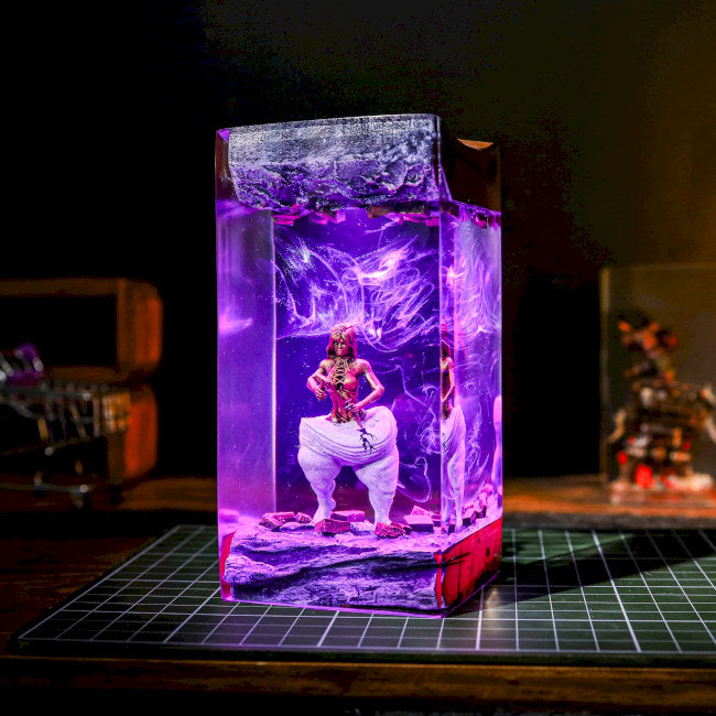 Self-Made Women Statue Epoxy Night Lamp