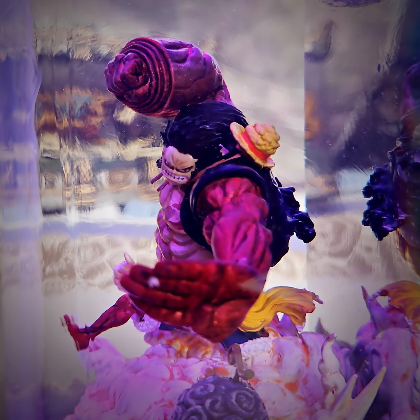 Luffy Bounce Man Nika One Piece Resin lamp