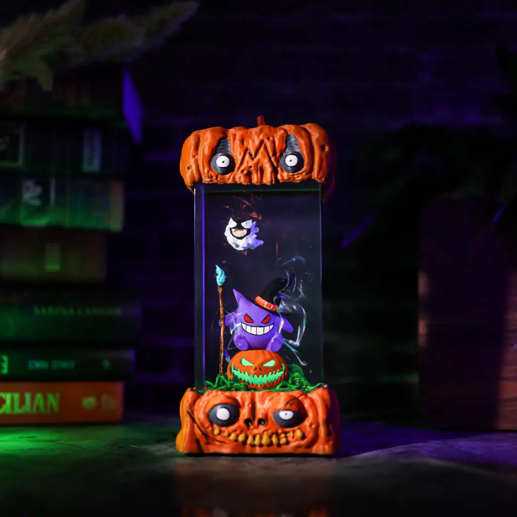 Gengar Pokémon Halloween Resin Lamp
