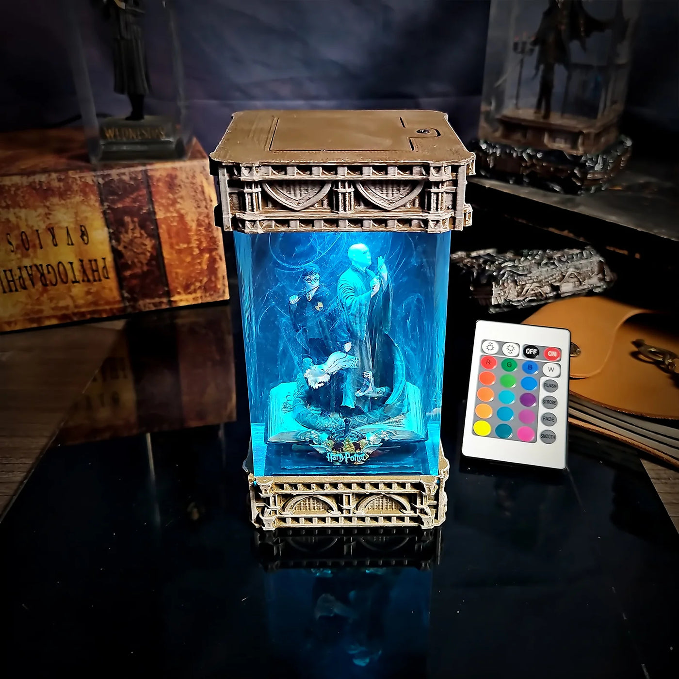 Harry Potter & Lord Voldemort Resin Lamp