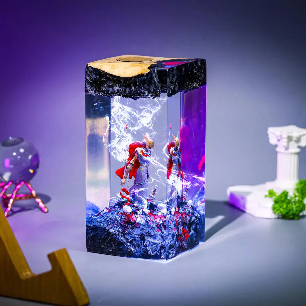 Malenia Elden Ring Resin Lamp