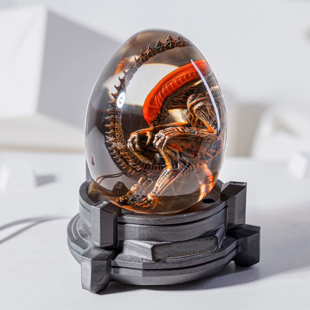 Alien Xenomorph Resin Lamp Egg