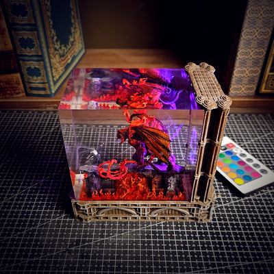 Balrog Galdaf LOTR Resin Lamp