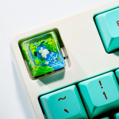 Pokemon - Snolax Artisan Keycap  9