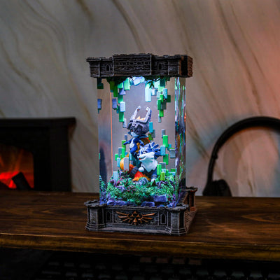 Zelda Midna & Wolf Link Night Lamp