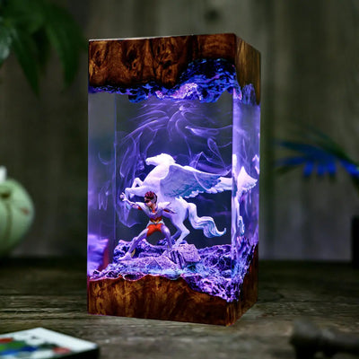 Pegasus Saint Seiya Resin Lamp