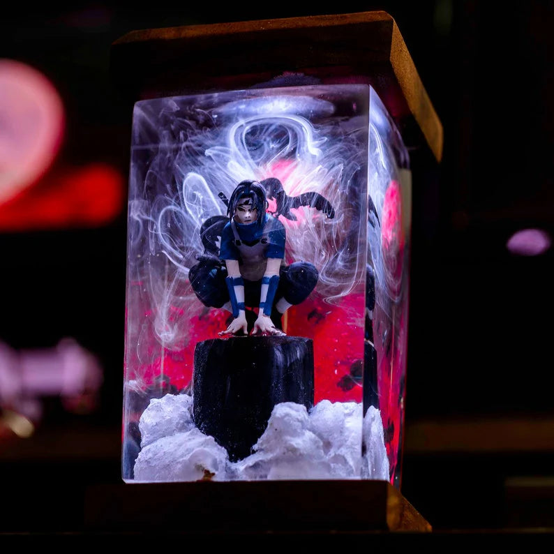 Sasuke Uchiha Resin Lamp