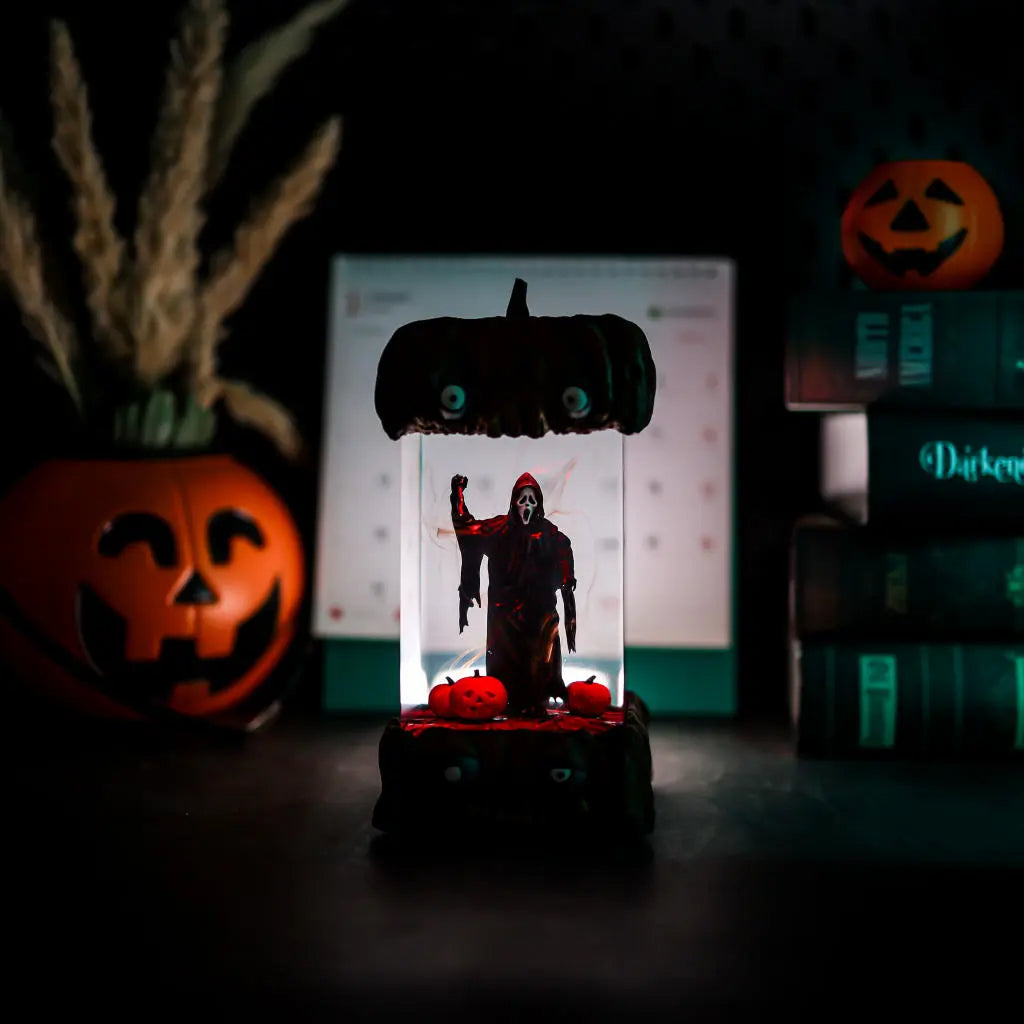 Scream Ghostface Killer Halloween Resin Lamp