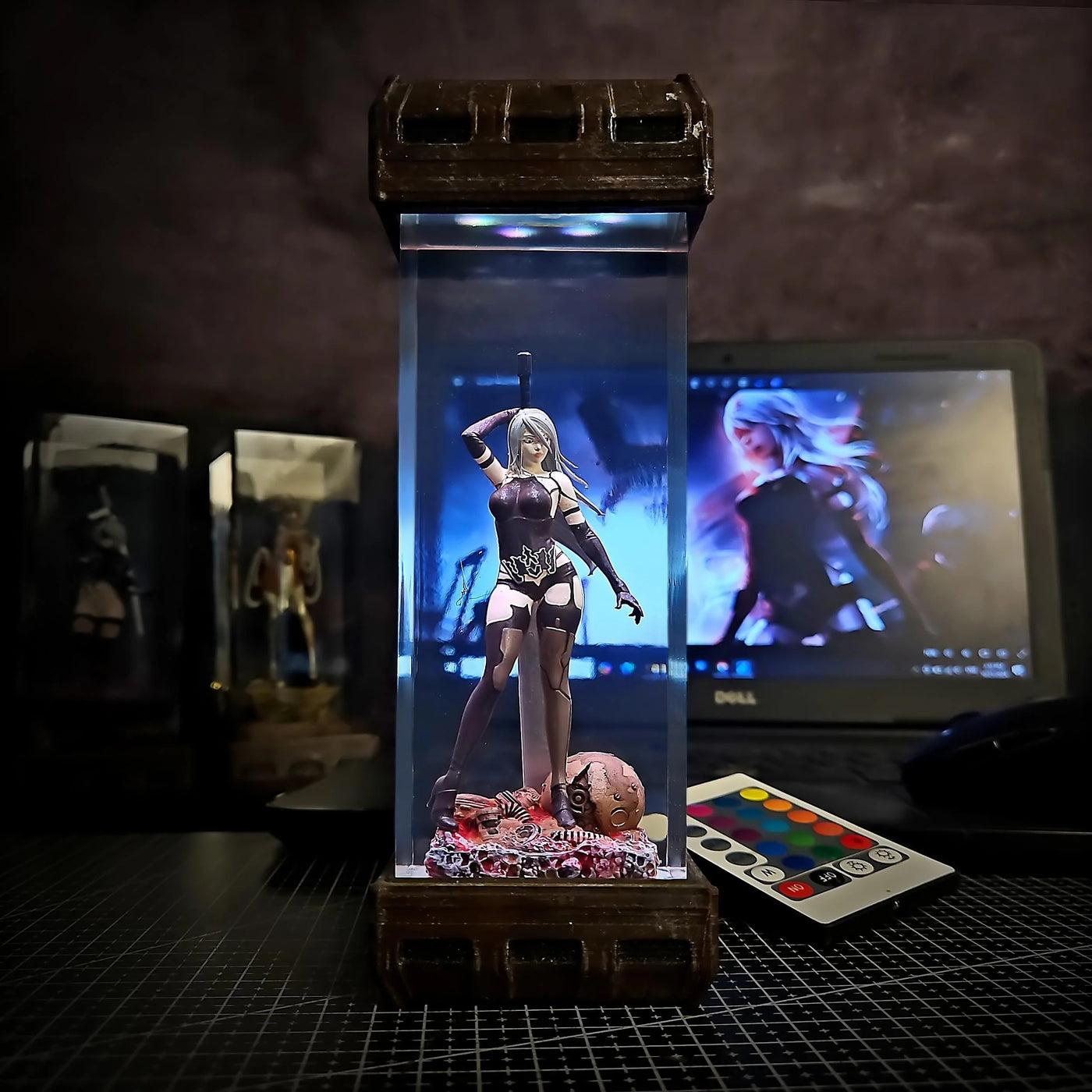 A2 NieR Automata Resin Lamp