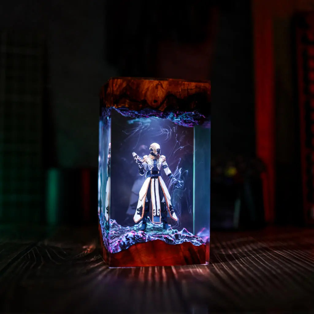 Warlock Iron Banner Destiny Resin Lamp