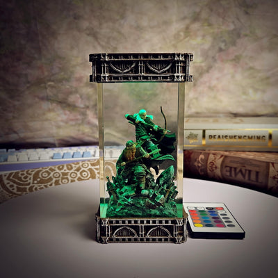 Gimli & Legolas The Lord of the Rings Resin Lamp