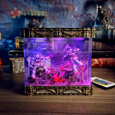 Gundam Battle Resin Lamp