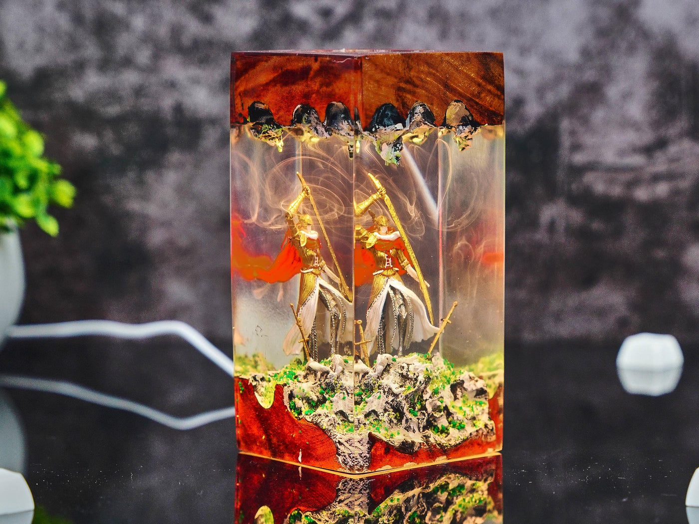 Malenia Elden Ring Resin Lamp