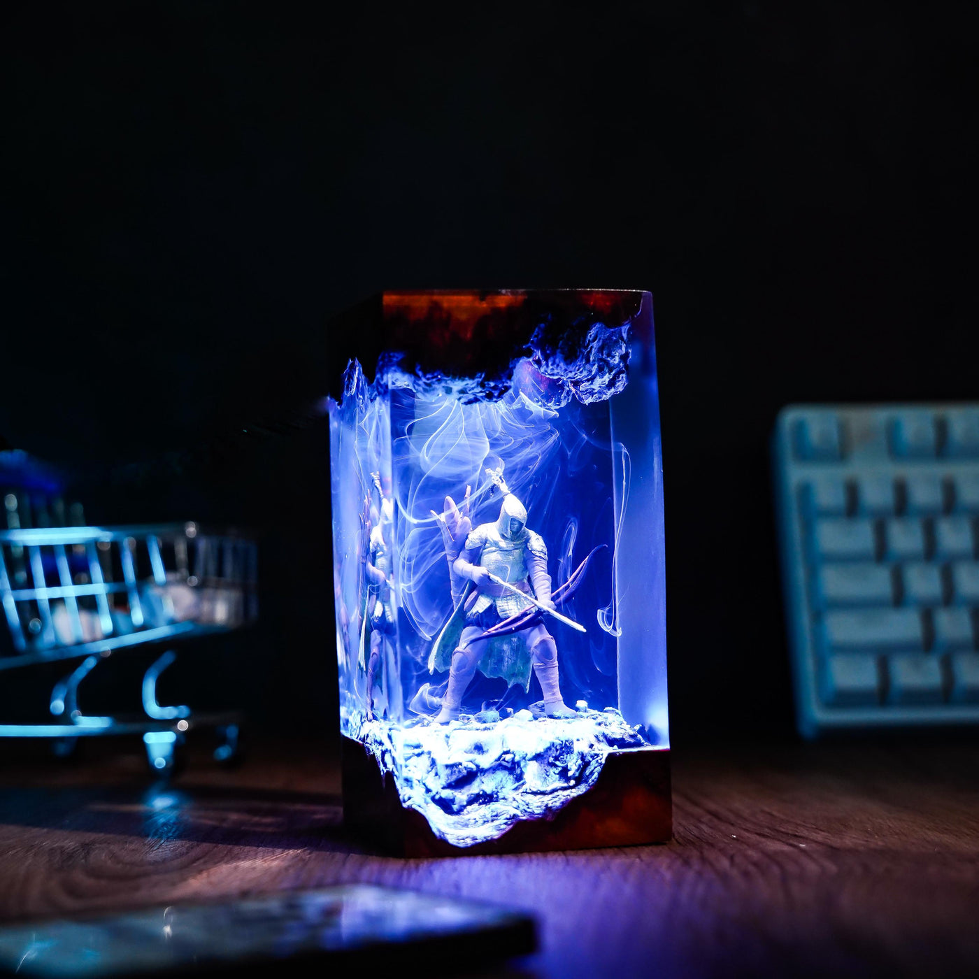 Nightreign Ironeye Elden Ring Resin Lamp