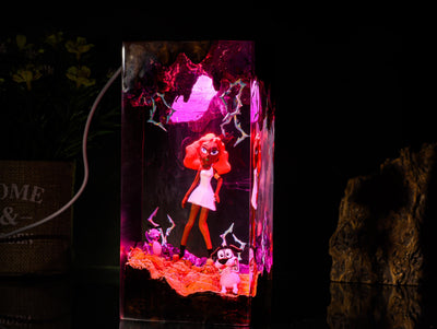 Courage the Cowardly Dog Resin Lamp