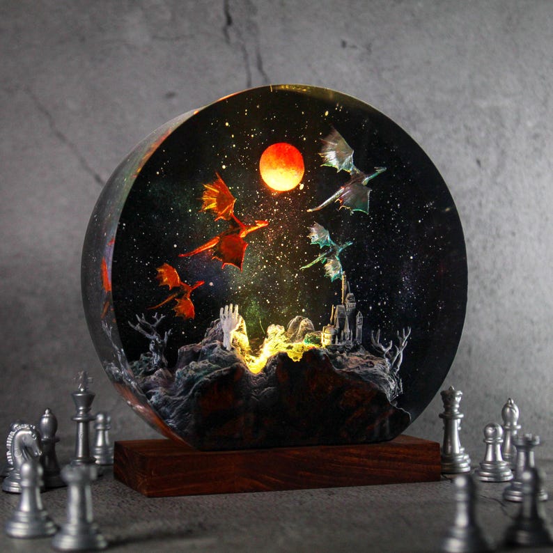 House of Dragon Lamp