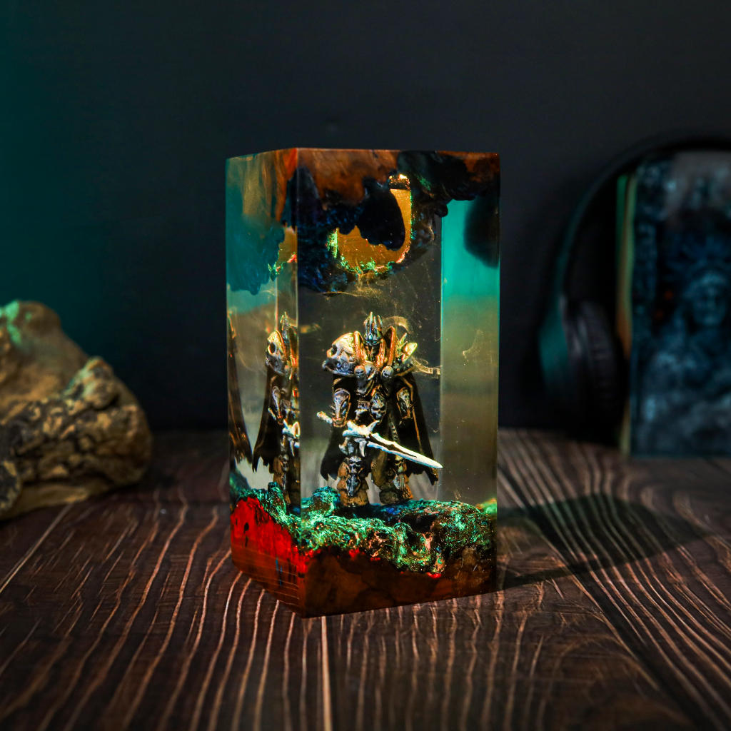 Lich King Warcraft Night Light