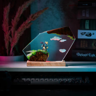 Link Pegasus The Legend of Zelda Resin Lamp