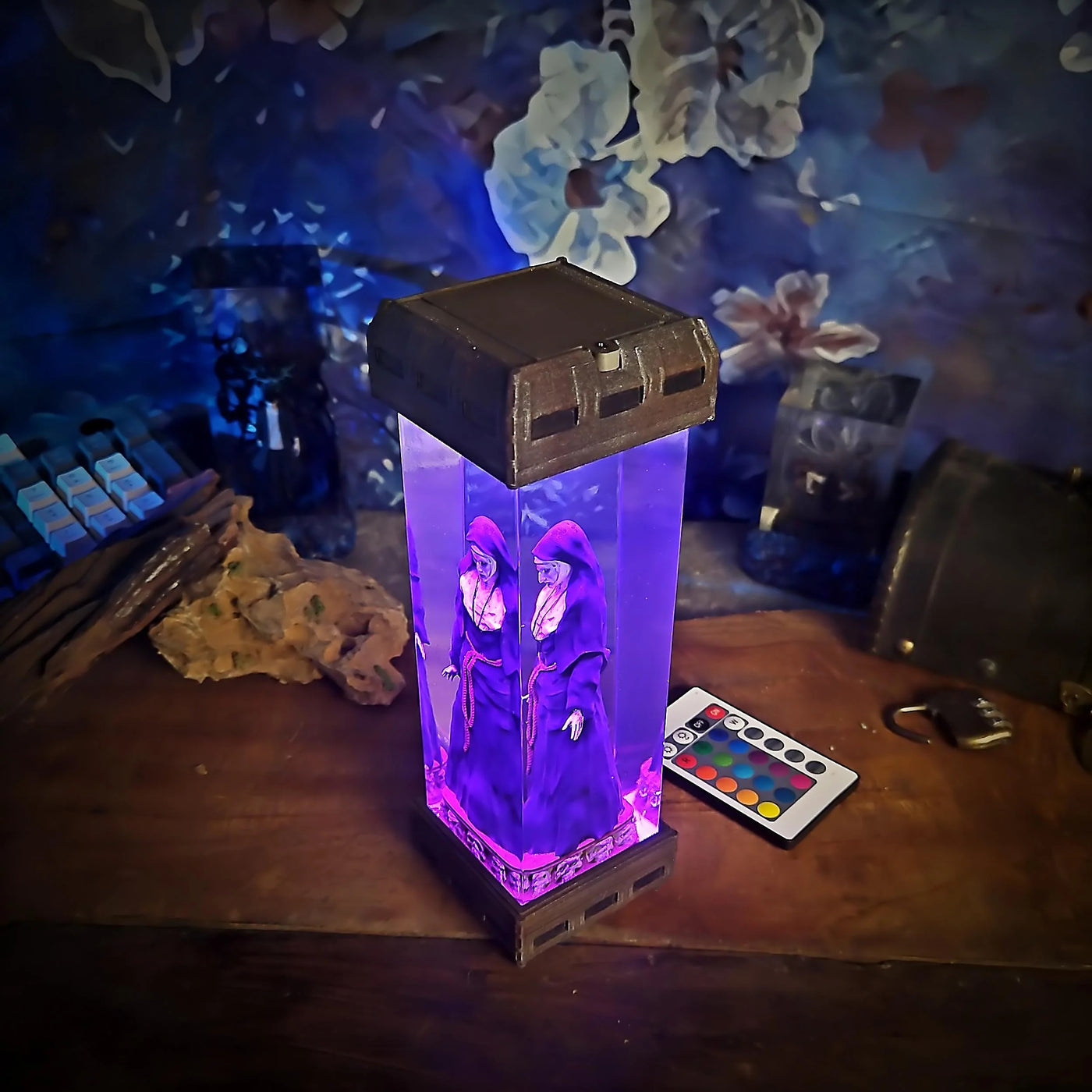 The Nun Valak Resin Lamp
