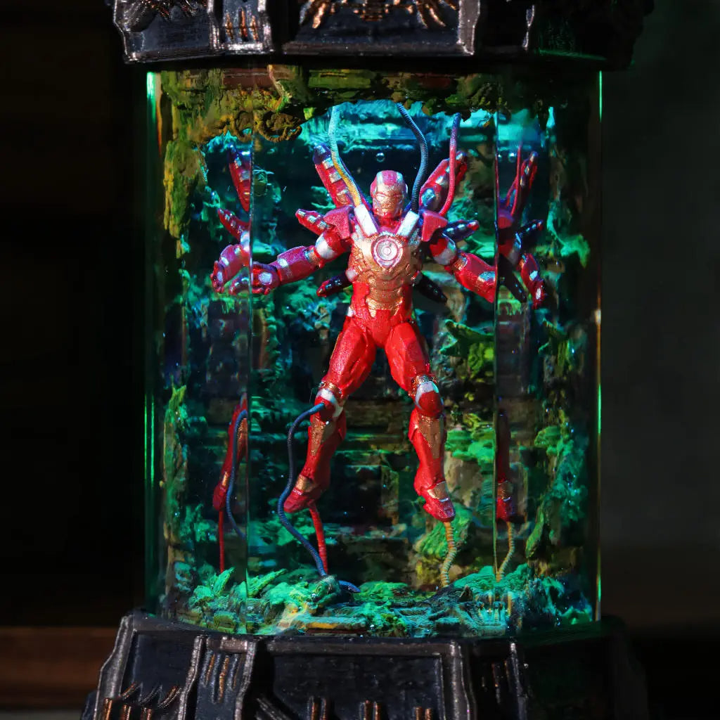 Iron Man Chamber Resin Lamp