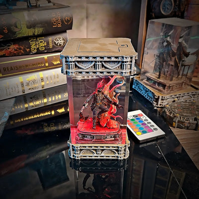 The Hunter Bloodborne Resin Lamp