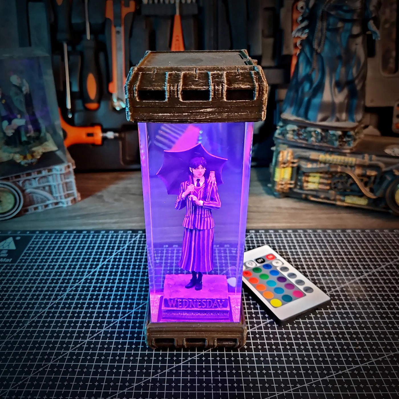 Wednesday Addams Resin lamp