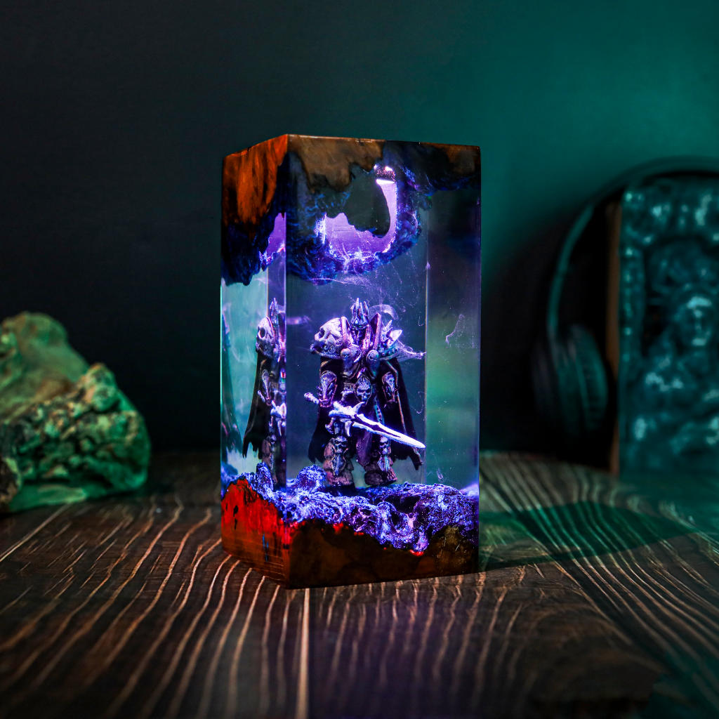 Lich King Warcraft Night Light