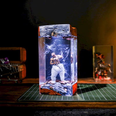 Self-Made Man Statue Epoxy Night Lamp Ver 2