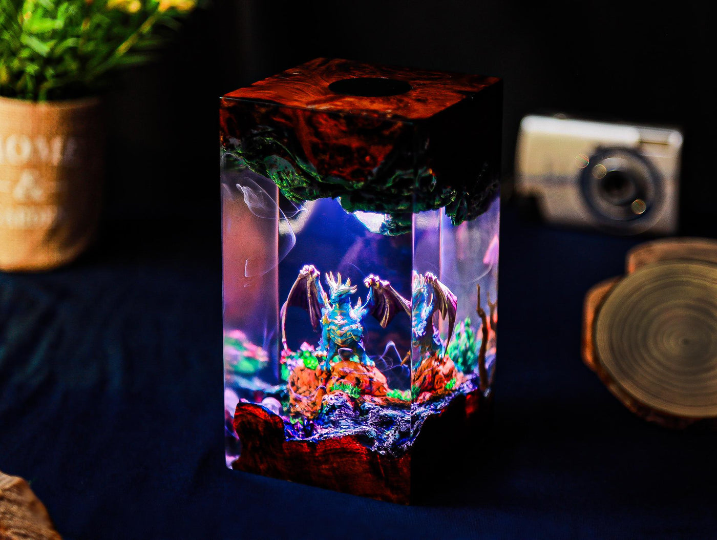 Tiamat Dungeons and Dragons Resin