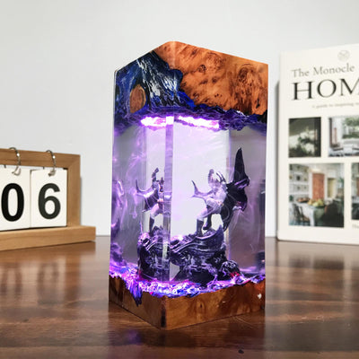 Batman Gotham Superhero DC Resin Lamp