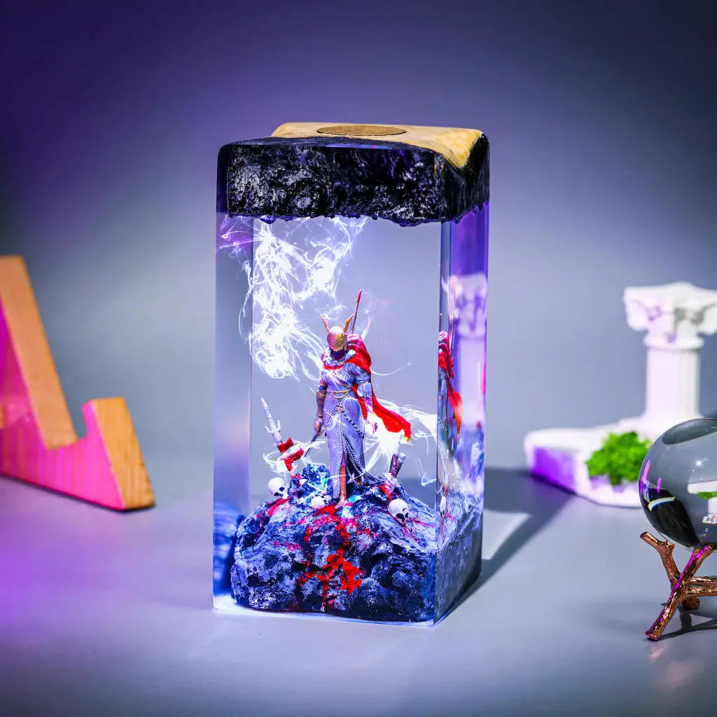 Malenia Elden Ring Resin Lamp