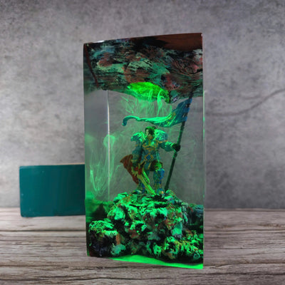 Varian Wrynn Warcraft 3 Resin Lamp