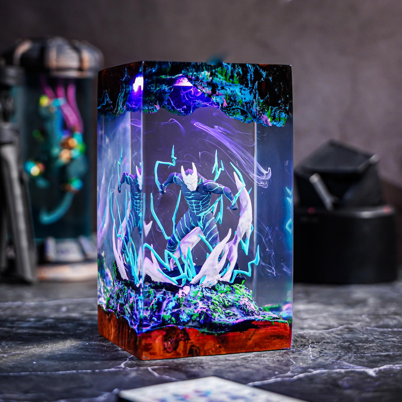 Kaiju No. 8 Kafka Hibino Resin Lamp