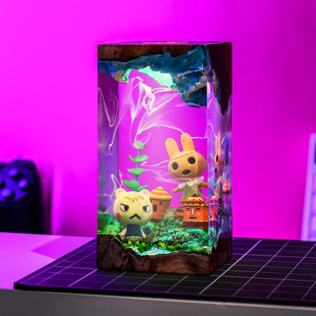 Custom Animal Crossing Resin Night Light