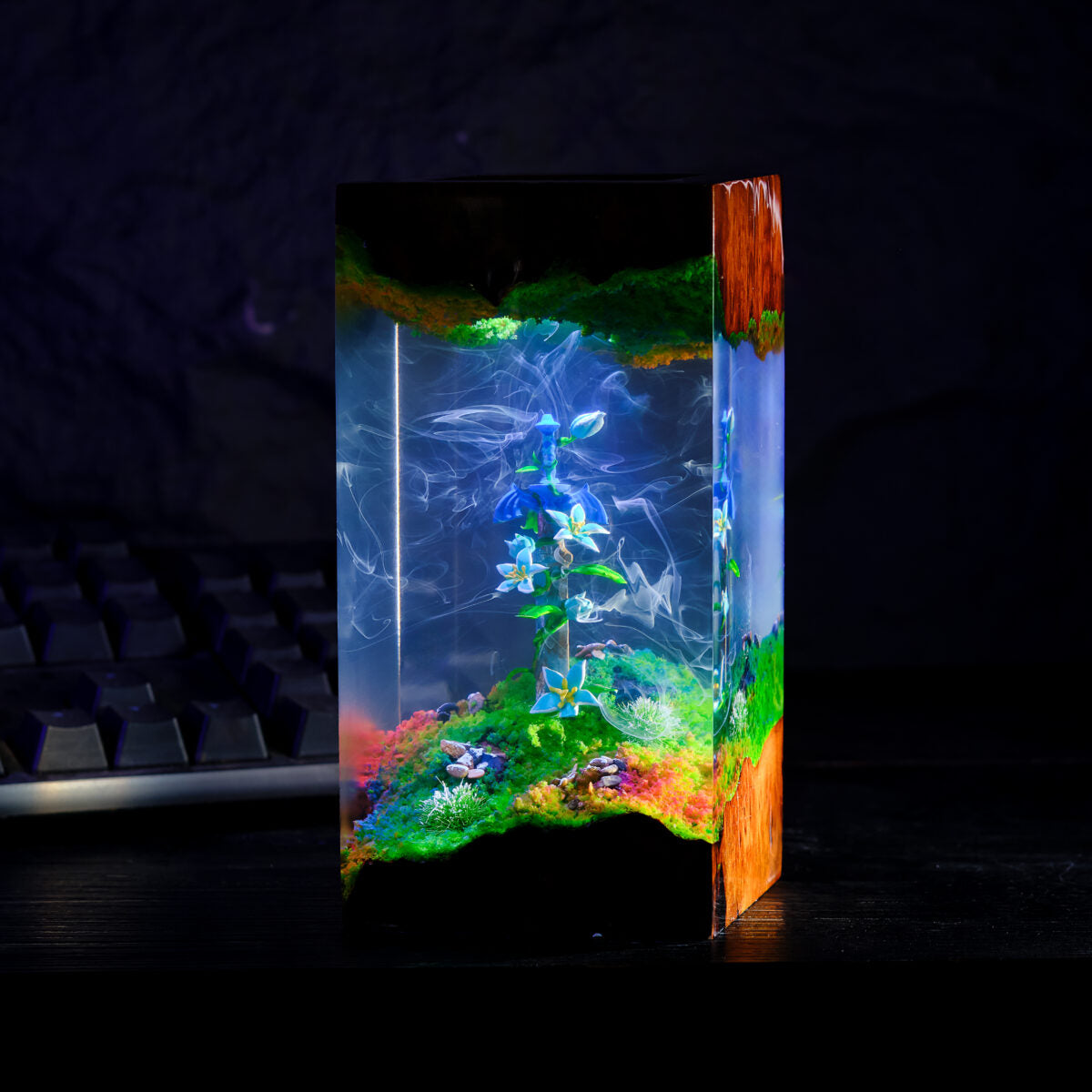 Master Sword with Silent Flower Resin Lamp